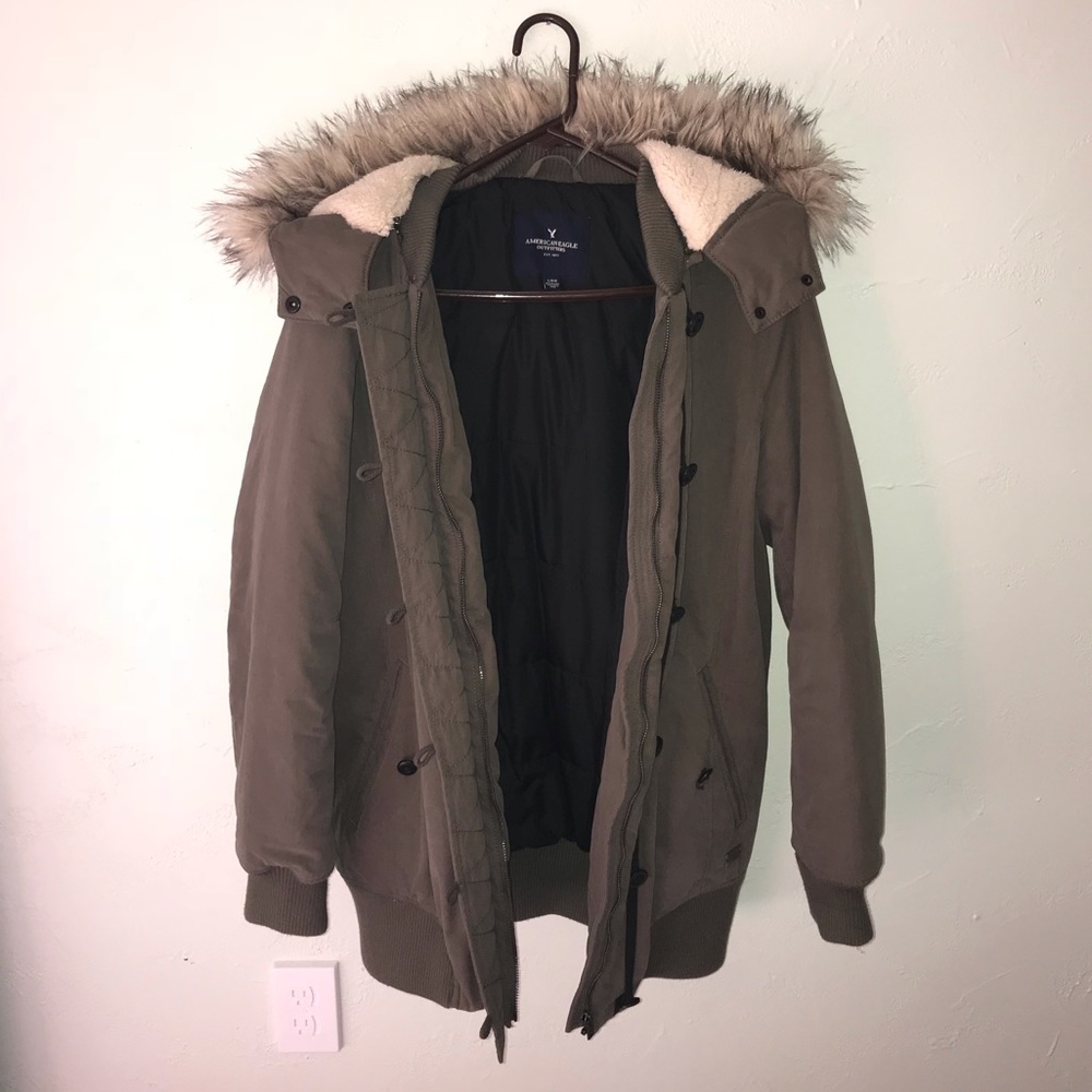 American Eagle Outfitters Parka Jacket - Large